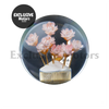 Crystal Transparent Flower Gear Shift Knob  Manual Shifter