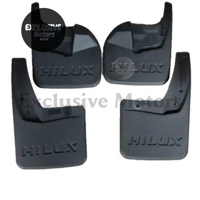 Toyota Hilux 4WD Mud Flaps/Mud Guards (2015-2021)
