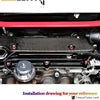Honda B-Series Engines High Quality Metric Cup Washer Kit 6Mm (For Vtec Solenoid)