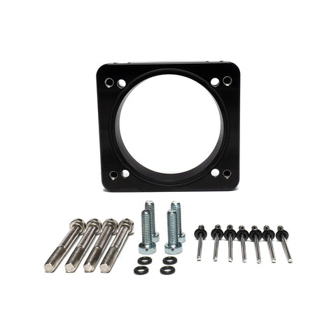 IAG Performance Big Bore 76mm Throttle Body Adapter for Process West Intake Manifold (FXT 04-08/ STI 04+) — fits Su...