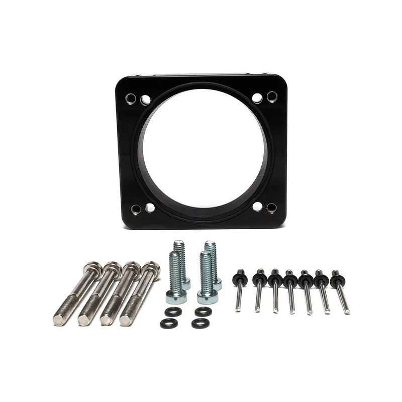 IAG Performance Big Bore 76mm Throttle Body Adapter for Process West Intake Manifold (FXT 04-08/ STI 04+) — fits Su...