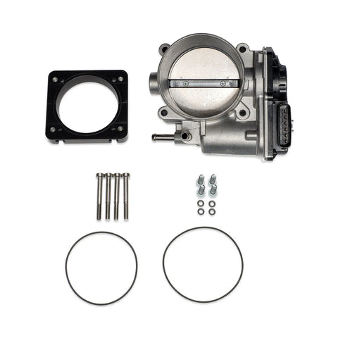 IAG Performance Big Bore 76mm Throttle Body w/ Electronics and Adapter Package for Process West Intake Manifolds (F...