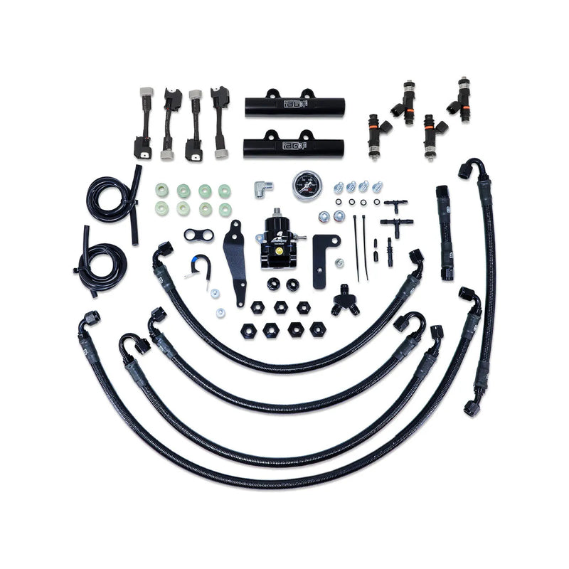 IAG Performance PTFE Fuel System Kit w/ FIC Injectors, Aeromotive FPR, Fuel Rails 1000cc (WRX 08-14/STI 08-21) — fi...