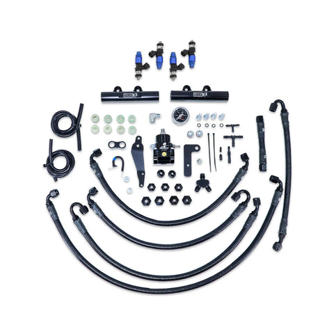 IAG Performance PTFE Fuel System Kit w/ FIC Injectors, Aeromotive FPR, Fuel Rails 2150cc (WRX 08-14/STI 08-21) — fi...