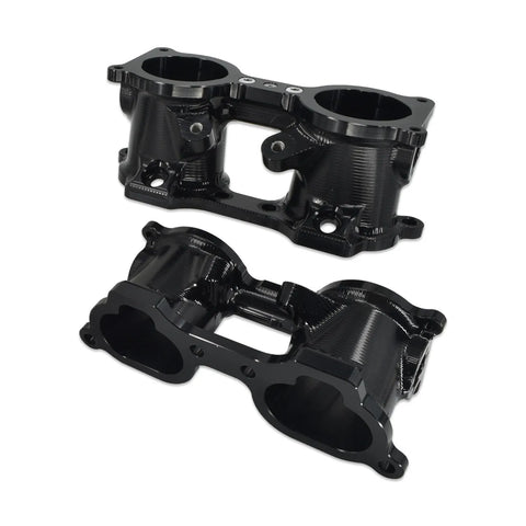 IAG Performance V3 Top Feed TGV Housings with Butterfly Pass Thru (WRX 06-14/STI 07+) — fits Subaru Forester