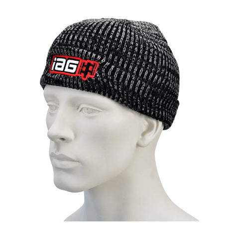 IAG Performance Boxer Logo Marled Cuffed Beanie Cap