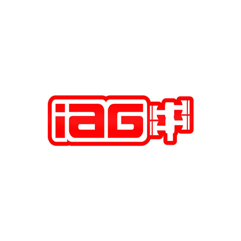 IAG Performance 12 Inch Red Die Cut Sticker - Sold Individually