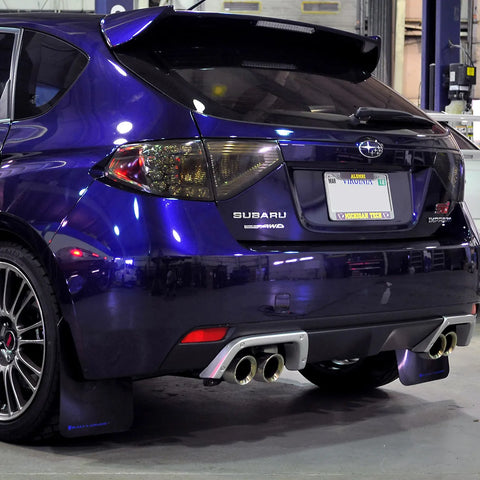 IAG Performance RockBlocker Smoked Tail Light Overlay Film Kit (WRX/STI 08-14) — fits Subaru STI