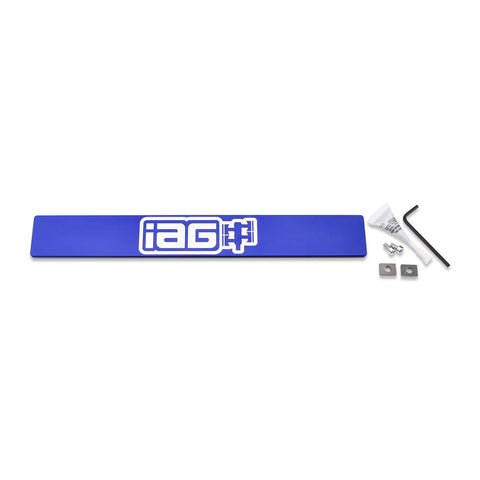 IAG Performance Stealth Mount Tag Delete - Blue (WRX/STI 08-14) — fits Subaru Impreza