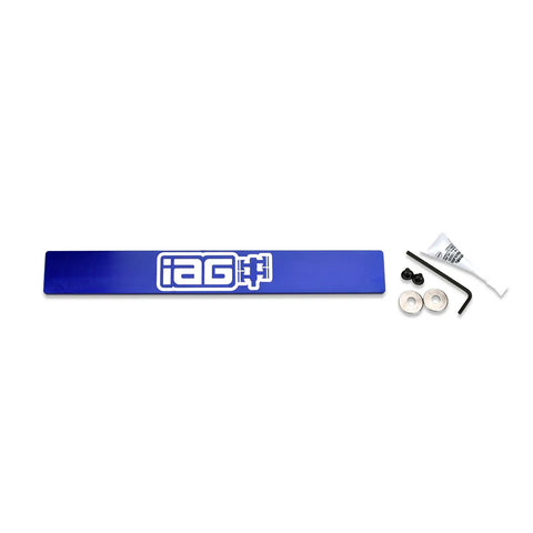 IAG Performance Stealth Mount Tag Delete - Blue (WRX/STI 15-21) — fits Subaru WRX