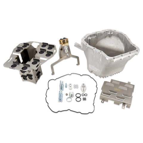 IAG Performance EJ Competition Series Oil Pan Package - Silver (WRX 02-14/STI 04-21) — fits Subaru Forester