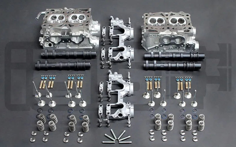 IAG Performance Stage 4 Head - 'W' Casting w/GSC S2 Cams + New OEM Lifter Buckets (STi 08-20) — fits Subaru STI