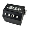 IAG Performance Universal Drag Catch Can - Black Finish