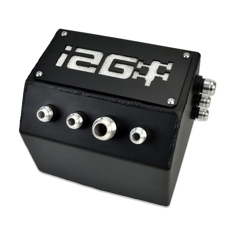 IAG Performance Universal Drag Catch Can - Black Finish