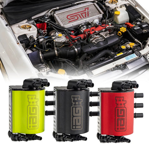 IAG Performance LHD Only! - V3 Street Series Air / Oil Separator (WRX 06-07/STI 04-07)