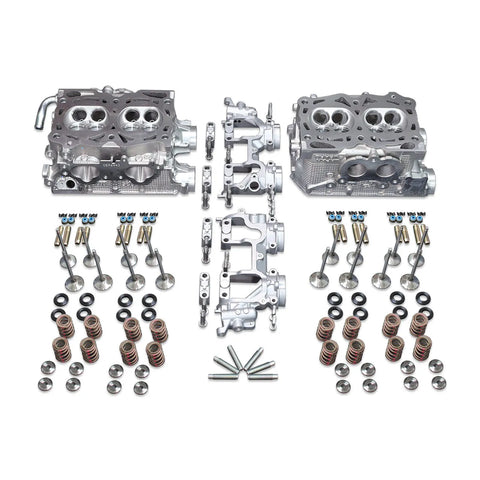 IAG Performance 1150 CNC Ported Drag N25 Cylinder Heads Package (STI 18-21) — fits Subaru WRX