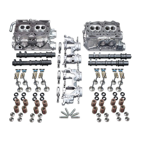 IAG Performance 1150 CNC Ported Drag S20 Cylinder Heads Package - w/ Combustion Mod & GSC S3 Cams & Lifters (WRX 02...