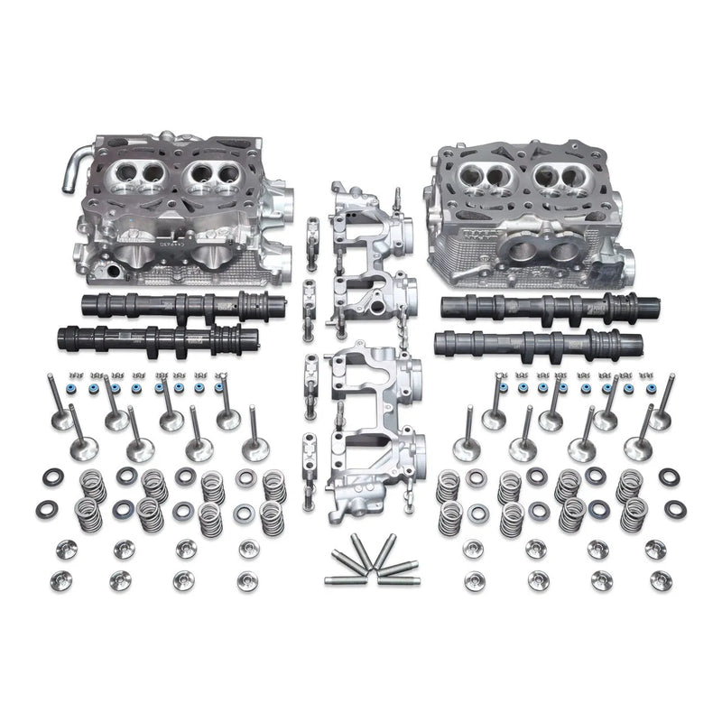 IAG Performance 750 CNC Pocket Ported S20 Competition Cylinder Heads Package - w/ Combustion Mod & GSC S1 Cams & Li...