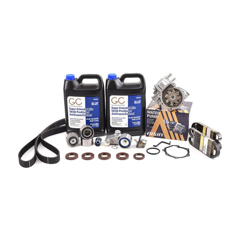 IAG Performance 105K Service Package w/ AISIN Water Pump (WRX 02) — fits Subaru WRX