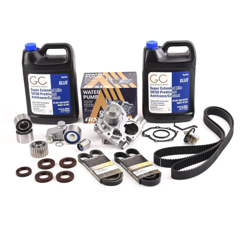 IAG Performance 105K Service Package w/ AISIN Water Pump (WRX 03-05) — fits Subaru WRX