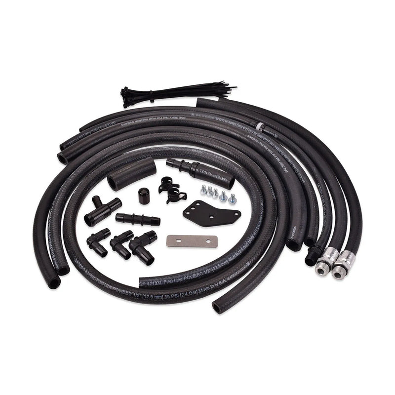 IAG Performance V2 Street Series AOS Replacement Hose Line and Hardware Install Kit (WRX 08-14/STI 08-20)