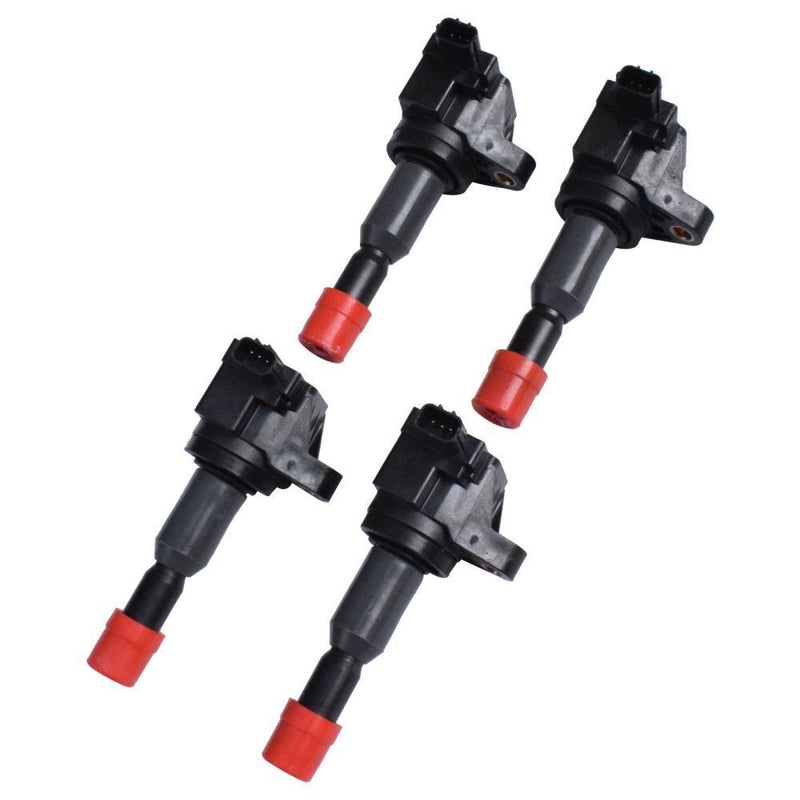 4 PCS Ignition Coils Fit For Honda Jazz II GD 2002-2008 Brand New