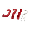 Intercooler Piping Kit With Joints & Clamps Red to suit Nissan Navara D40 2.5L 140Kw YD25DDTi Engine — image 6