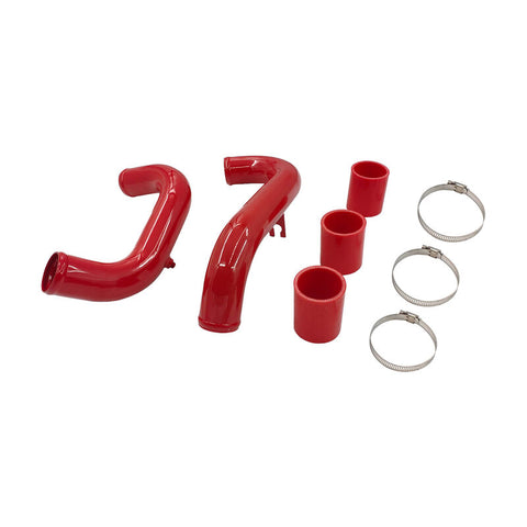 Intercooler Piping Kit With Joints & Clamps Red to suit Nissan Navara D40 2.5L 140Kw YD25DDTi Engine — image 6