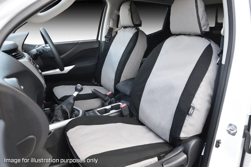 MSA 4x4 Premium Canvas Seat Covers - 2nd Row (Trailblazer 16+)