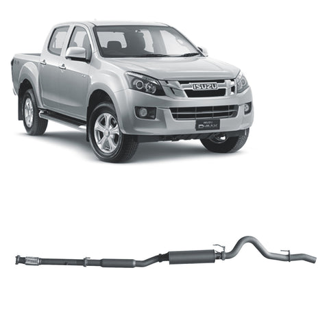 Redback Extreme Duty Exhaust 3in DPF Back (No Cat With