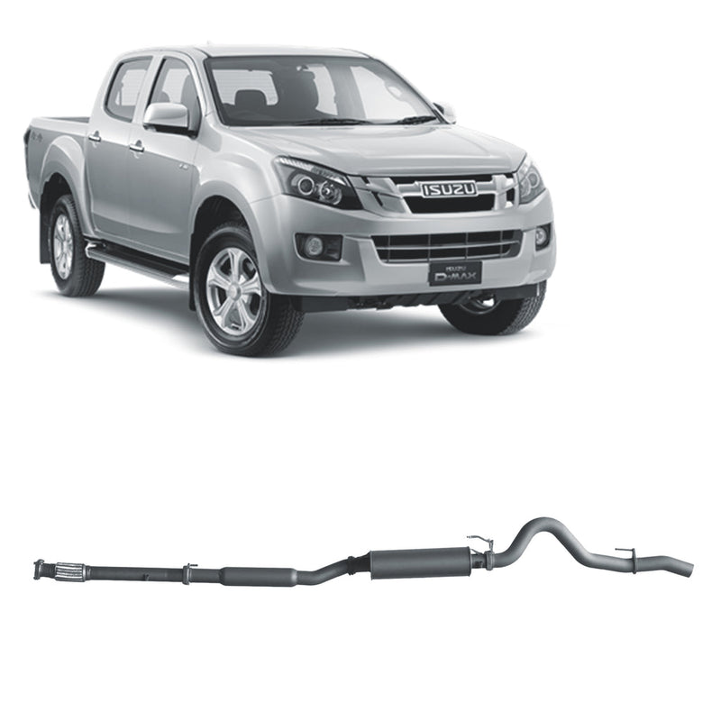 Redback Extreme Duty Exhaust 3in DPF Back (No Cat With