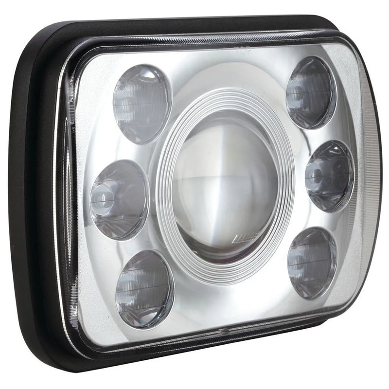 Ignite 7X5 Inch LED Headlight 9-36V - Chrome Face