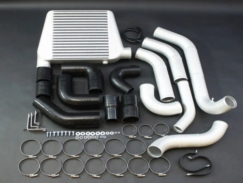 HPD Front Side Mount Intercooler Kit (Landcruiser 100 Series 1HZ) — fits Toyota Landcruiser 105 Series