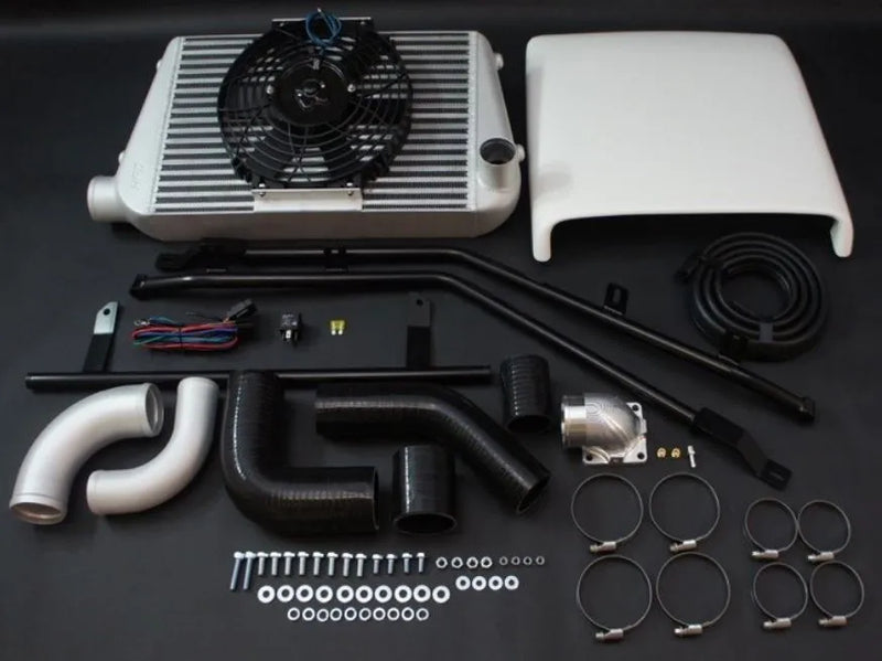 HPD Top Mount Intercooler Kit (Patrol GQ TD42) — fits Nissan Patrol GQ