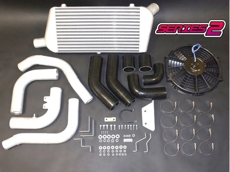 HPD Series 2 Front Mount Intercooler Kit (Navara D22 3.0L) — fits Nissan Navara
