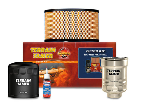 Terrain Tamer Service Filter Kit - Ford Courier/Mazda Bounty WLT 99-06 (Panel Air Filter) - Terrain Tamer