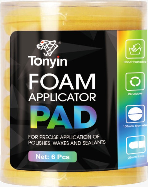 Tonyin Polish Applicator Pads - 10 Per Pack