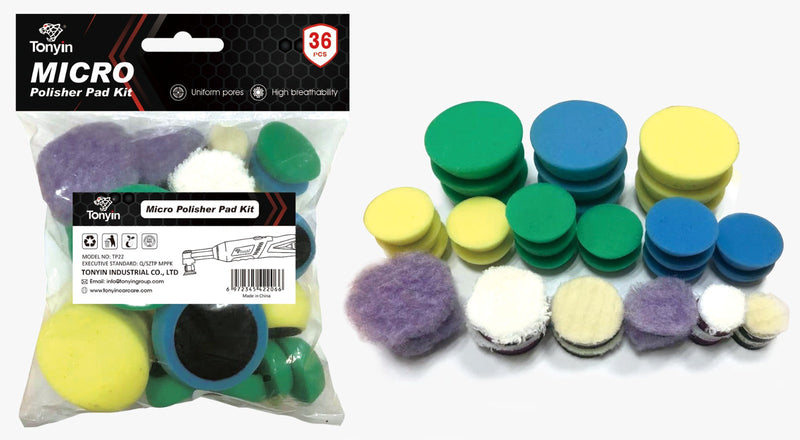 Tonyin Pads For Nano Cordless Polisher TP27