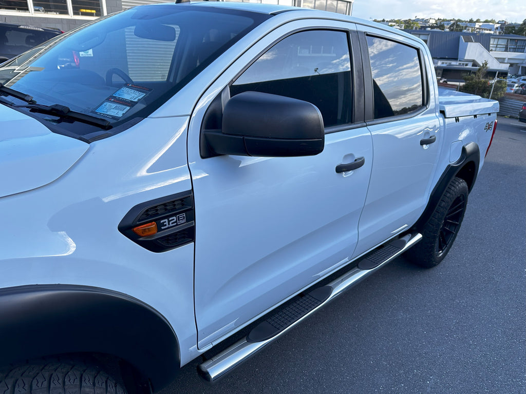 Running Board 4 inch Oval Stainless Steel Ranger Double Cab