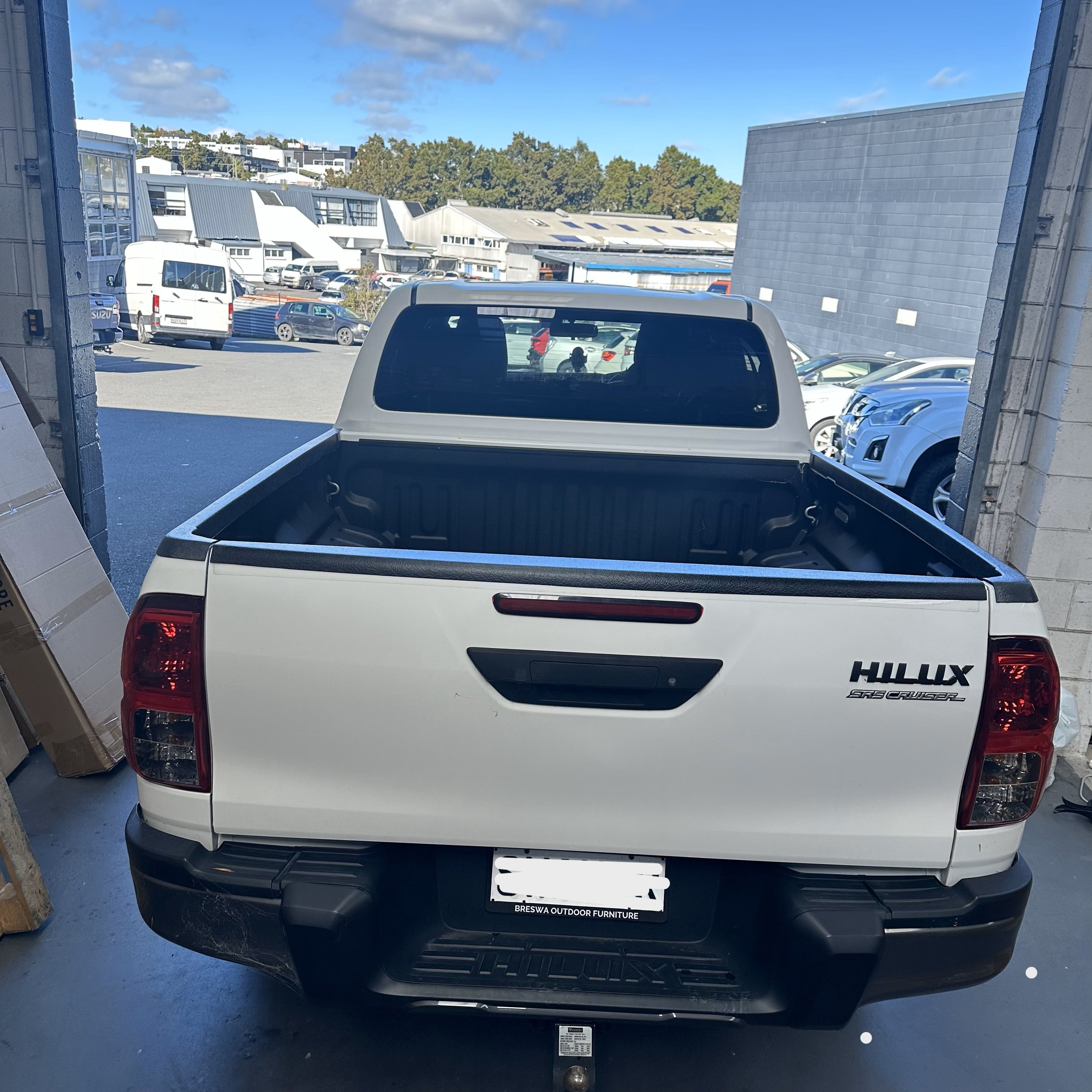 Bedside Rail Covers-3 Piece Set Toyota Hilux 2015-2020 Textured Black