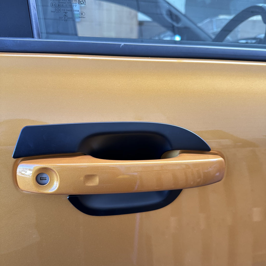 Matte Black Door Bowl Inserts for Ford Ranger 2022 4‑Piece