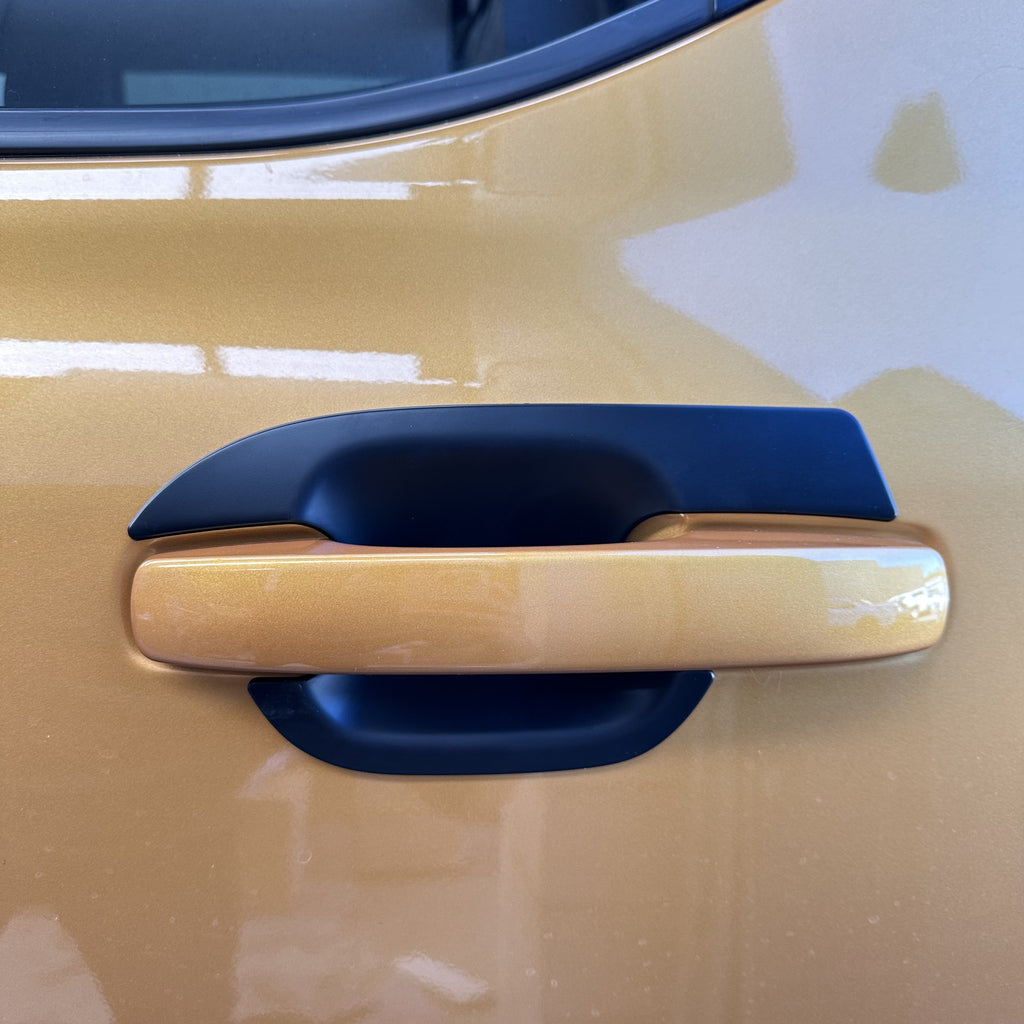 Matte Black Door Bowl Inserts for Ford Ranger 2022 4‑Piece