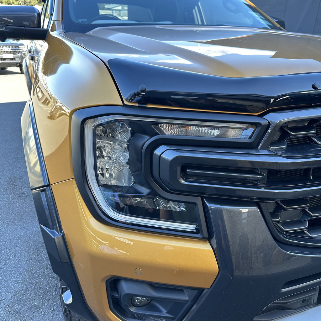 Headlight Covers Ford Ranger 2022+ New Ranger Matte black/Everest 2022+ New Everest