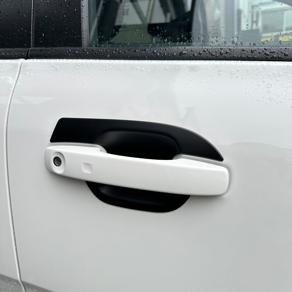 Matte Black Door Bowl Inserts for Ford Ranger 2022 4‑Piece