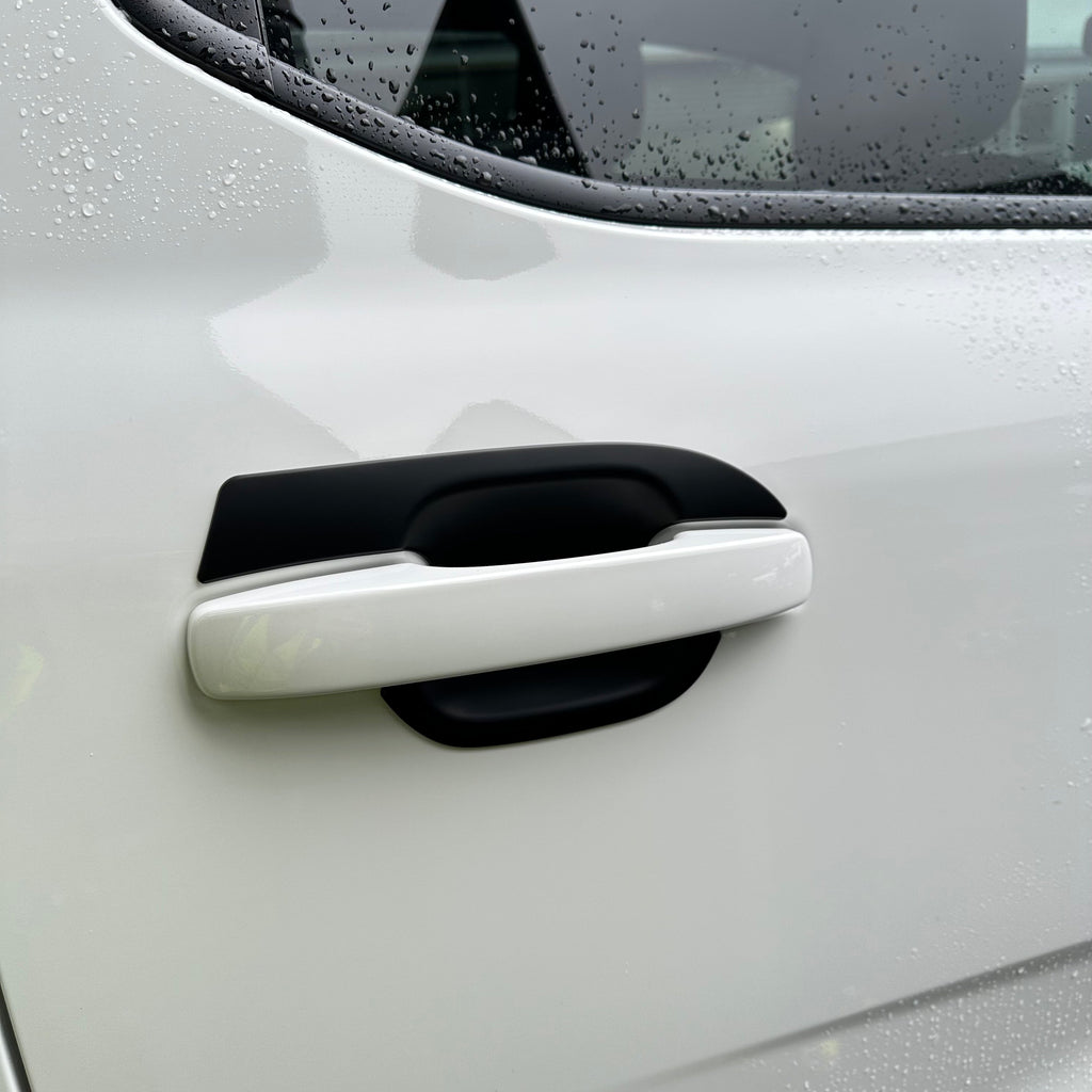 Matte Black Door Bowl Inserts for Ford Ranger 2022 4‑Piece