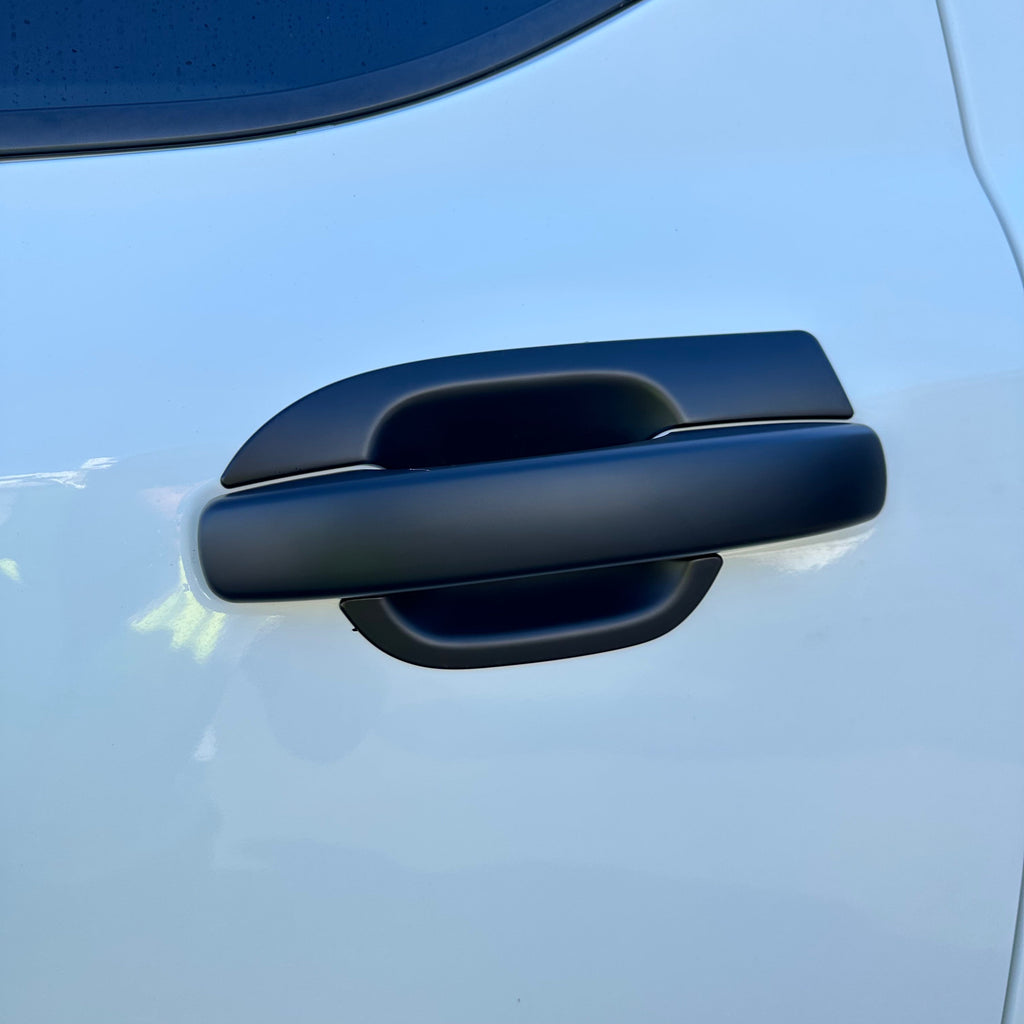 Matte Black Door Bowl Inserts for Ford Ranger 2022 4‑Piece