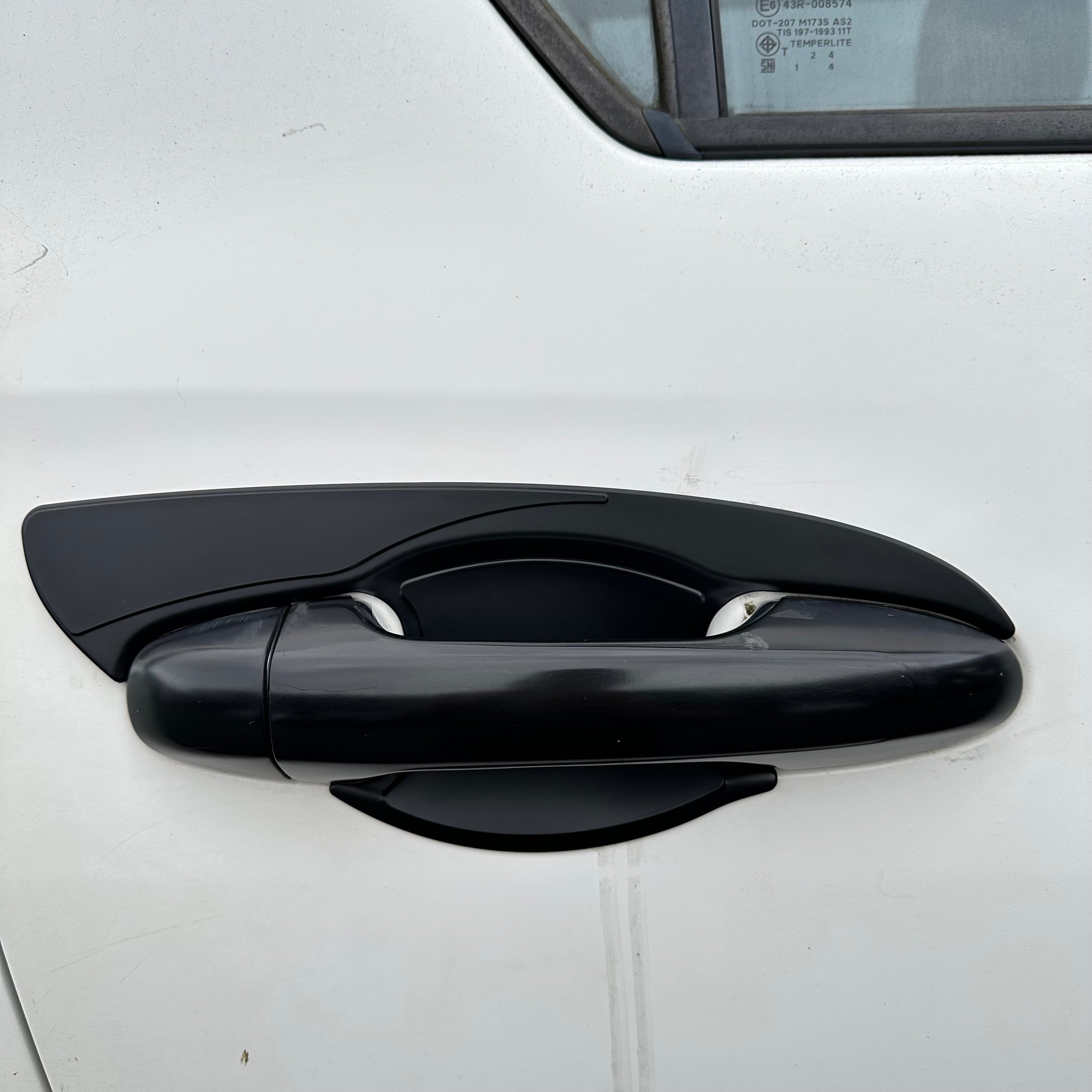 Door Bowl Inserts Toyota Hilux 2015-2020 Matte Black