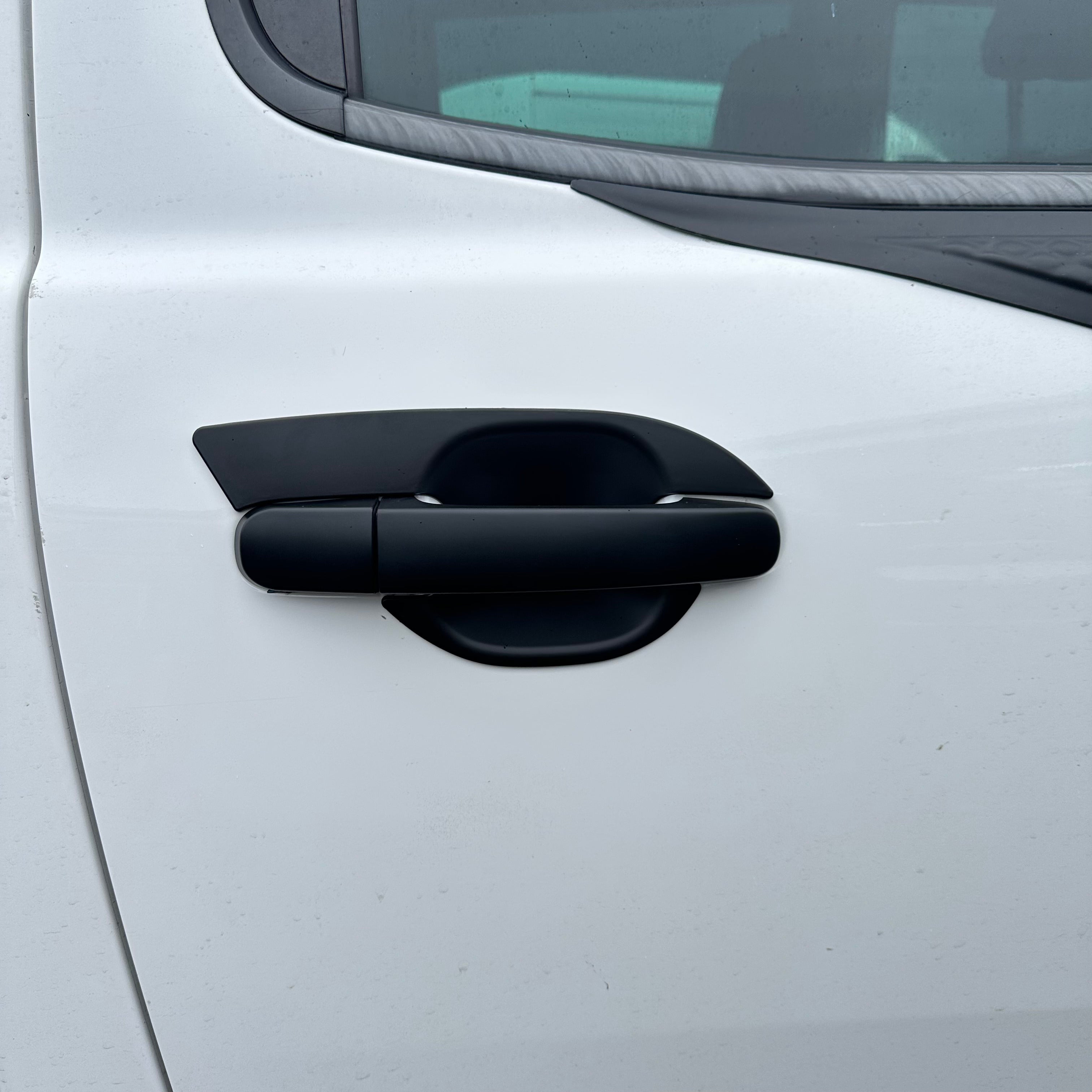 Matte Black Door Handle Covers for Ford Ranger & Everest