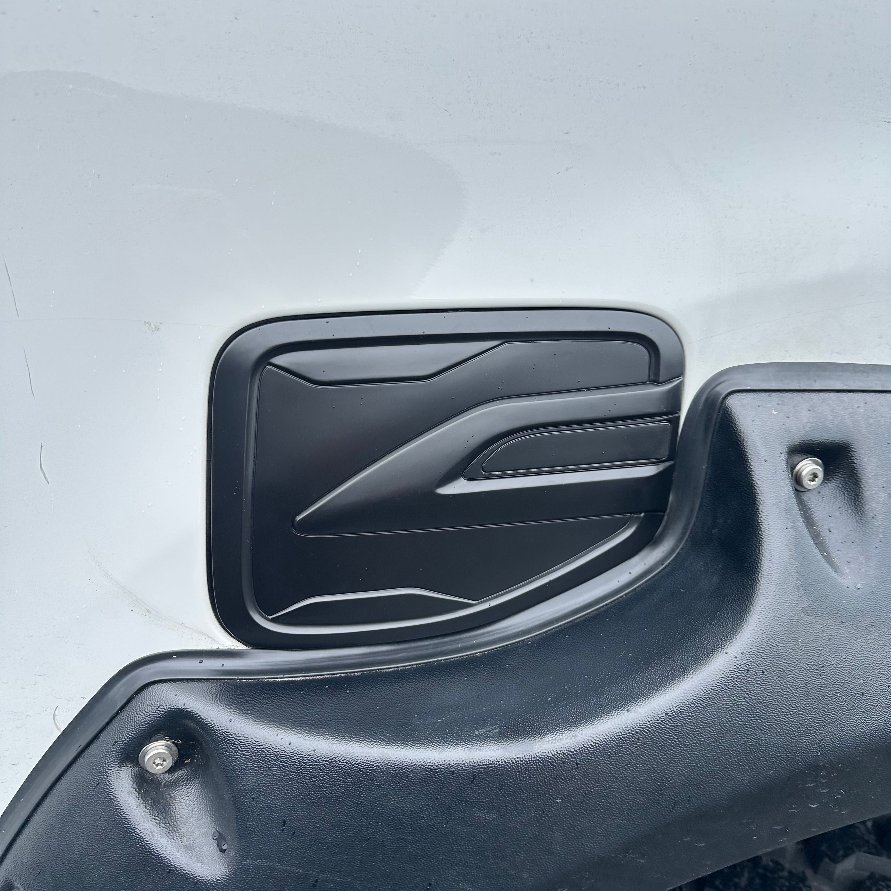 Fuel Tank Cap Cover Ford Ranger PX1 PX2 PX3 2012-2021 Matte Black