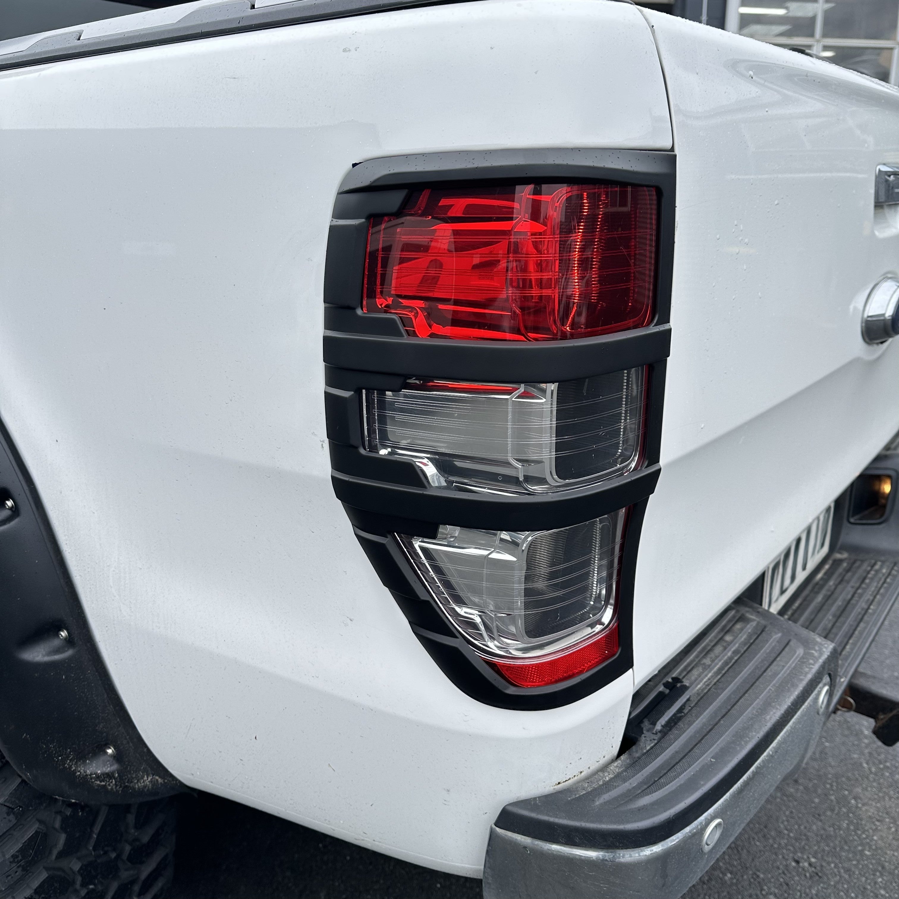 Taillight Covers Ford Ranger PX1 PX2 PX3 2012-2021 Matte Black
